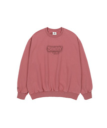 CHERRY WASHED CREW PINK