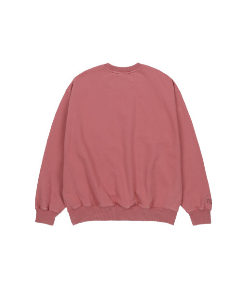 SUNDAY FRUIT MARKET(サンデーフルーツマーケット)の「CHERRY WASHED CREW PINK(スウェット・メンズ・その他・MEDIUM/LARGE)」の2枚目の写真