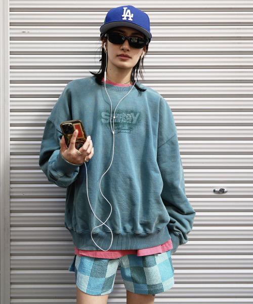 SUNDAY FRUIT MARKET(サンデーフルーツマーケット)の「CHERRY WASHED CREW PINK(スウェット・メンズ・その他・MEDIUM/LARGE)」の9枚目の写真