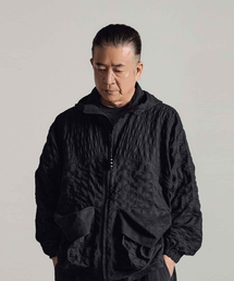 HWAHOP（ファファプ）の「(ACT02 STONE) ストーンレイヤードフードパーカー（その他アウター）」