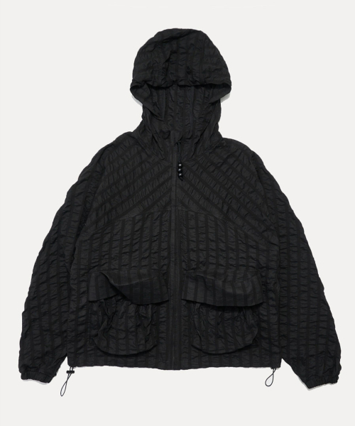 HWAHOP(ファファプ)の「(ACT02 STONE) ストーンレイヤードフードパーカー(ナイロンジャケット・メンズ・その他・LARGE/MEDIUM)」の2枚目の写真