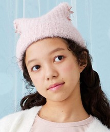 KP DECO（ケーピーデコ）の「ループヤーン ニットフード（ニットキャップ/ビーニー）」