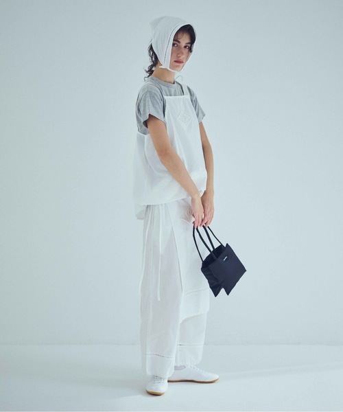 SEA（シー）の「エンブロイダリー レース スカーフ（ストール/ショール・レディース・ホワイト・ONE SIZE）」の5枚目の写真