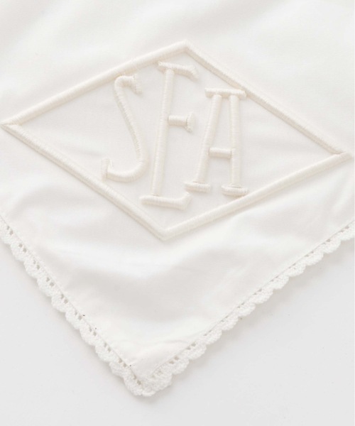 SEA（シー）の「エンブロイダリー レース スカーフ（ストール/ショール・レディース・ホワイト・ONE SIZE）」の6枚目の写真
