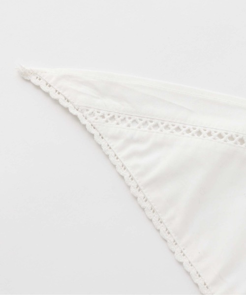 SEA（シー）の「エンブロイダリー レース スカーフ（ストール/ショール・レディース・ホワイト・ONE SIZE）」の7枚目の写真