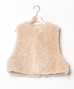 セール】ミックスファー Vネックベスト（ベスト）｜BALLSEY