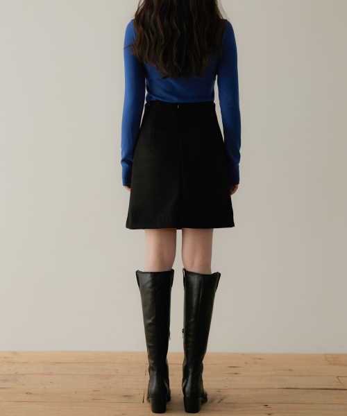 REORG(リオルグ)の「RE-MINI SKIRT BLACK(スカート・レディース・その他・MEDIUM/SMALL)」の3枚目の写真