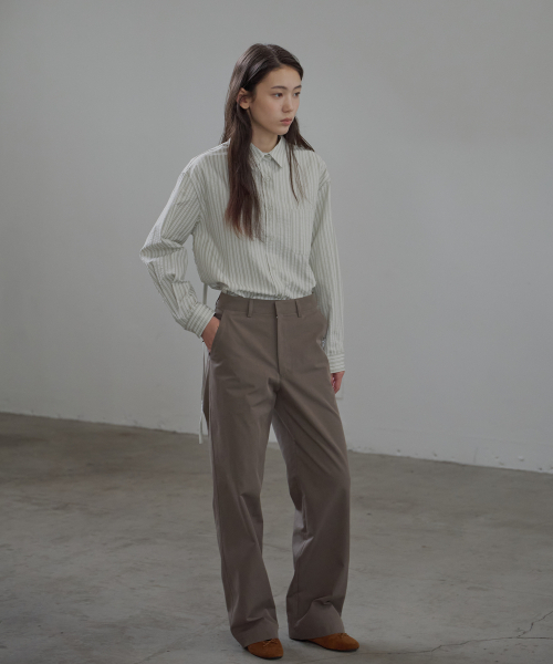 BUT'TON(ボッタン)の「Standard Fit Pants (Brown)(その他パンツ・レディース・その他・SMALL/MEDIUM)」の4枚目の写真