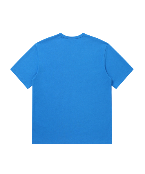 SOLEW(ソル)の「ロゴグラフィック半袖Tシャツ_ブルー(Tシャツ/カットソー・メンズ・その他・SMALL/MEDIUM/LARGE/X-LARGE/X-SMALL)」の2枚目の写真