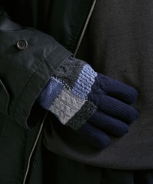 KATHARINE HAMNETT LONDON  | KATHARINE HAMNETT LONDON/キャサリンハムネットロンドン クレイジーパターン手袋 KHM-3015(手袋)