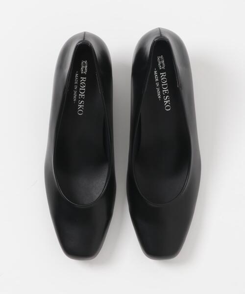 RODE SKO(ロデスコ)の「『MADE IN JAPAN』シンプルヒールパンプス(パンプス・レディース・ライトベージュ/ブラック・36/37/38)」の17枚目の写真