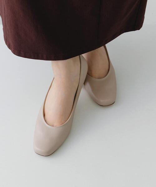 RODE SKO(ロデスコ)の「『MADE IN JAPAN』シンプルヒールパンプス(パンプス・レディース・ライトベージュ/ブラック・36/37/38)」の14枚目の写真
