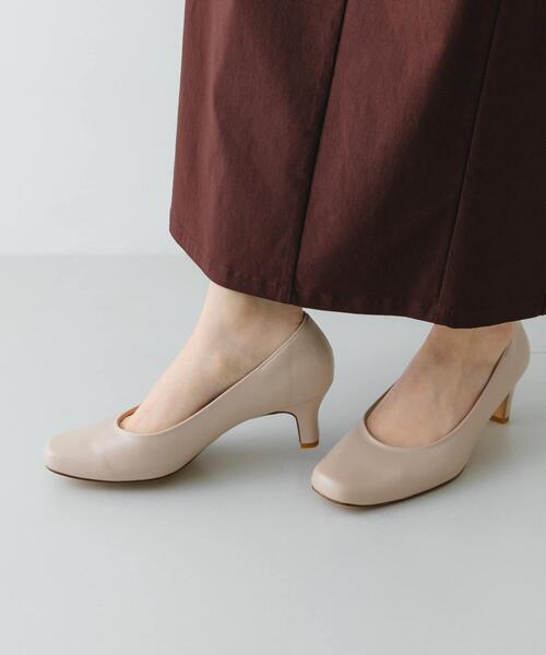 RODE SKO(ロデスコ)の「『MADE IN JAPAN』シンプルヒールパンプス(パンプス・レディース・ライトベージュ/ブラック・36/37/38)」の13枚目の写真