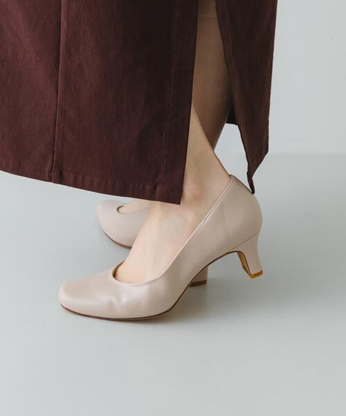 RODE SKO(ロデスコ)の「『MADE IN JAPAN』シンプルヒールパンプス(パンプス・レディース・ライトベージュ/ブラック・36/37/38)」の12枚目の写真
