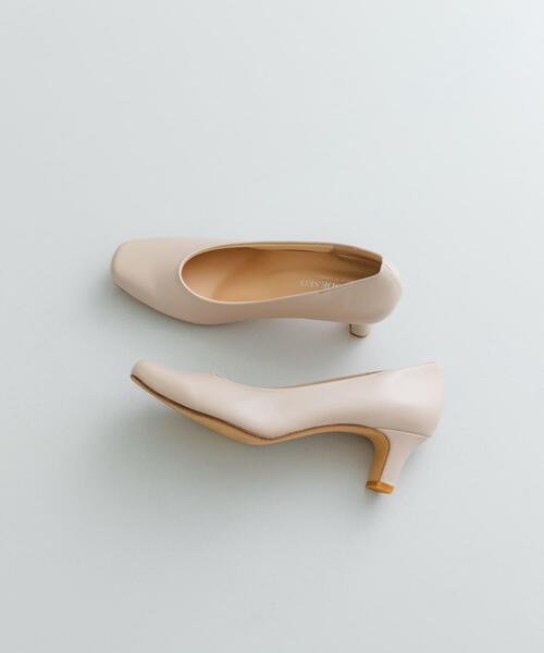 RODE SKO(ロデスコ)の「『MADE IN JAPAN』シンプルヒールパンプス(パンプス・レディース・ライトベージュ/ブラック・36/37/38)」の5枚目の写真