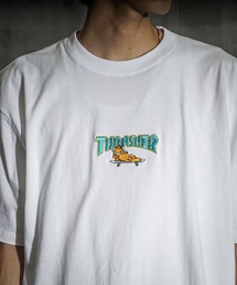 THRASHER（スラッシャー）の「半袖Tシャツ【GARFIELDコラボ】（Tシャツ/カットソー）」