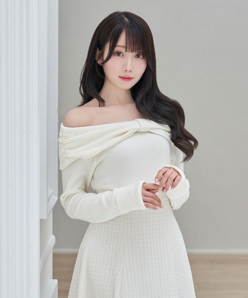 Rose Muse ロゼミューズ front ribbon cami tops Rose Muse ロゼミューズ front ribbon cami tops Rose Muse ロゼ