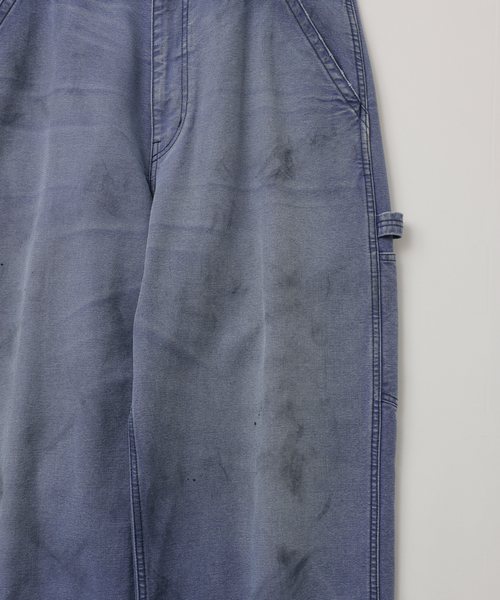 UNFOLLOW(アンフォロー)の「【FOLL / フォル】cotton duck faded painter pants(チノパンツ・メンズ・ネイビー/キャメル・3/2)」の4枚目の写真