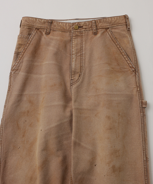 UNFOLLOW(アンフォロー)の「【FOLL / フォル】cotton duck faded painter pants(チノパンツ・メンズ・ネイビー/キャメル・3/2)」の7枚目の写真