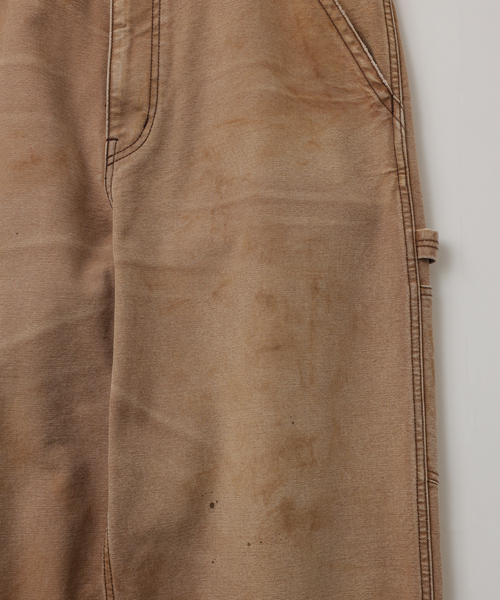 UNFOLLOW(アンフォロー)の「【FOLL / フォル】cotton duck faded painter pants(チノパンツ・メンズ・ネイビー/キャメル・3/2)」の8枚目の写真