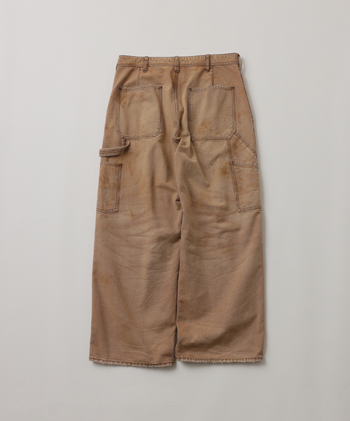 UNFOLLOW(アンフォロー)の「【FOLL / フォル】cotton duck faded painter pants(チノパンツ・メンズ・ネイビー/キャメル・3/2)」の10枚目の写真