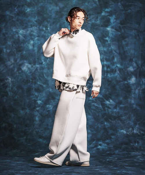 Jih Nunc（ジーヌンク）の「mhs2494-ワントーンフラワープリントシャツ(JIH-R1164)（シャツ/ブラウス・メンズ・ホワイト/カーキ/グレー・L/M/S）」の15枚目の写真