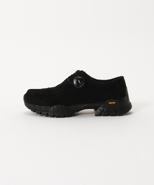 OUTDOOR PRODUCTS（アウトドアプロダクツ）の「PG KNOCK2 KTX SHAGGY SUEDE BLK（その他シューズ・レディース・ブラック・39/38）」の2枚目の写真