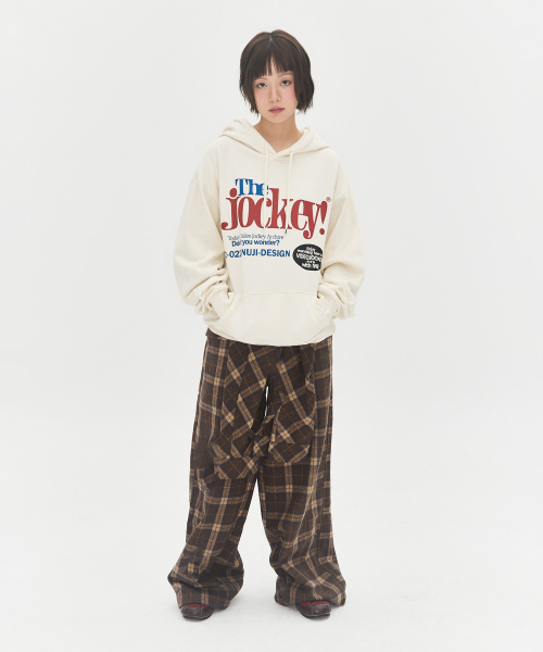 Video Jockey（ビデオジョッキー）の「ビデオマーケット フードパーカー [クリーム]（パーカー・レディース・その他・S/M）」の4枚目の写真