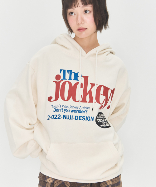Video Jockey（ビデオジョッキー）の「ビデオマーケット フードパーカー [クリーム]（パーカー・レディース・その他・S/M）」の5枚目の写真