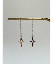 tone | 【TOMEI LAB】キラキラ チャーム ピアス(MA)(ピアス（両耳用）)