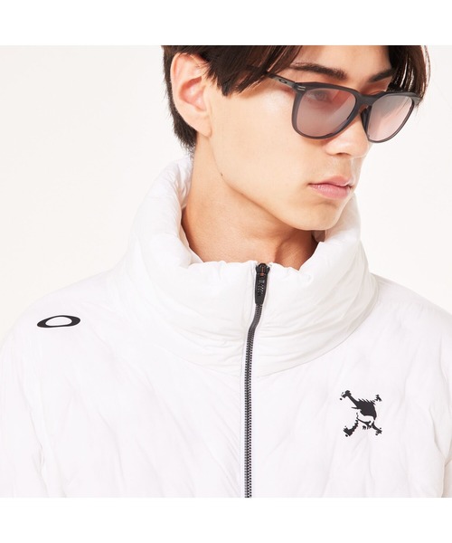 OAKLEY(オークリー)の「オークリーSKULL TUBULAR INSULATION JACKET/ジャケット/ゴルフ/メンズ/撥水/防風/OAKLEY(ダウンジャケット/コート・メンズ・ホワイト/イエロー系その他・M/L/S)」の1枚目の写真