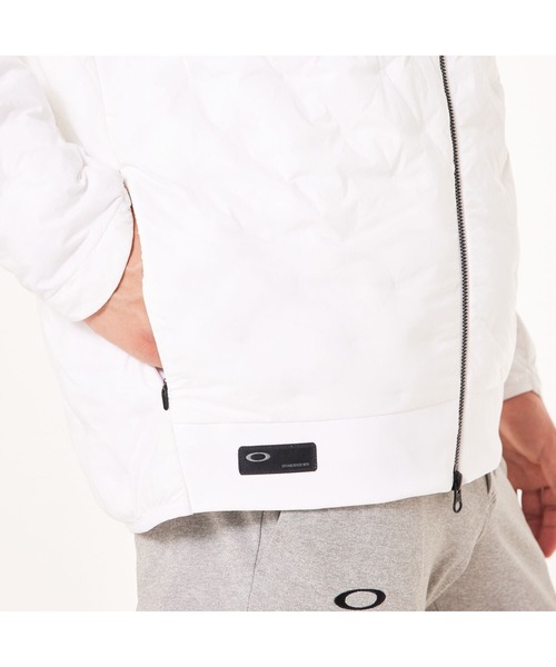 OAKLEY(オークリー)の「オークリーSKULL TUBULAR INSULATION JACKET/ジャケット/ゴルフ/メンズ/撥水/防風/OAKLEY(ダウンジャケット/コート・メンズ・ホワイト/イエロー系その他・M/L/S)」の3枚目の写真