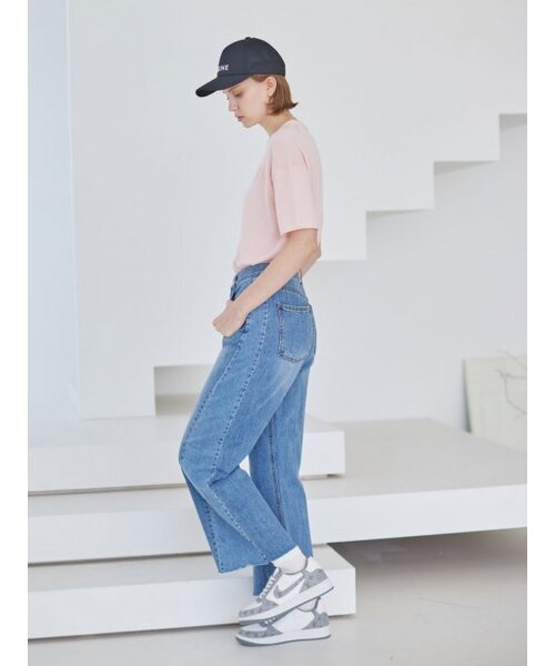 AYIHOLIC CASHMERE(アイホリックカシミア)の「アイフリー ワイドデニム(デニムパンツ・レディース・その他・M/S)」の4枚目の写真