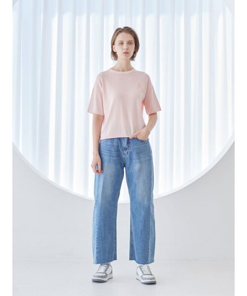 AYIHOLIC CASHMERE(アイホリックカシミア)の「アイフリー ワイドデニム(デニムパンツ・レディース・その他・M/S)」の5枚目の写真