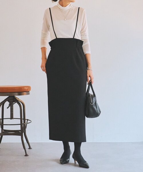 LIVETART(リヴェタート)の「《LIVETART》カシミヤシルクラメハイネック(Tシャツ/カットソー・レディース・ブラック/ホワイト・FREE)」の15枚目の写真