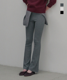 HANE（ハネ）の「リブドクラシックブーツカットレギンス3カラー（その他パンツ）」