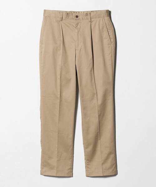 green label relaxing（グリーンレーベルリラクシング）の「コットン ポリウレタン 1アウトプリーツ チノパンツ スラックス（スラックス・メンズ・オフホワイト/ベージュ・L/M/XL/S）」の8枚目の写真
