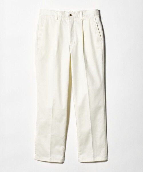 green label relaxing（グリーンレーベルリラクシング）の「コットン ポリウレタン 1アウトプリーツ チノパンツ スラックス（スラックス・メンズ・オフホワイト/ベージュ・L/M/XL/S）」の16枚目の写真