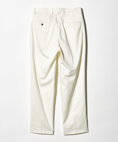 green label relaxing（グリーンレーベルリラクシング）の「コットン ポリウレタン 1アウトプリーツ チノパンツ スラックス（スラックス・メンズ・オフホワイト/ベージュ・L/M/XL/S）」の17枚目の写真