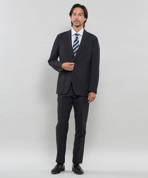 MACKINTOSH LONDON(マッキントッシュ ロンドン)の「【WEB・一部店舗限定】ブロードセミワイドドレスシャツ(シャツ/ブラウス・メンズ・ブルー系その他4/ホワイト・41/40/39)」の13枚目の写真