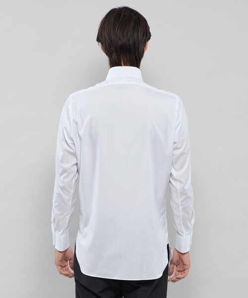 MACKINTOSH LONDON(マッキントッシュ ロンドン)の「【WEB・一部店舗限定】ブロードセミワイドドレスシャツ(シャツ/ブラウス・メンズ・ブルー系その他4/ホワイト・41/40/39)」の7枚目の写真
