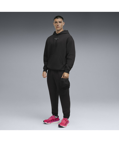 PUMA（プーマ）の「PUMA プーマ メンズ トレーニング PUMA x HYROX ヘビーウェイト フーディ 裏起（パーカー・メンズ・ブラック・X-LARGE/XX-LARGE/SMALL/LARGE/MEDIUM）」の3枚目の写真