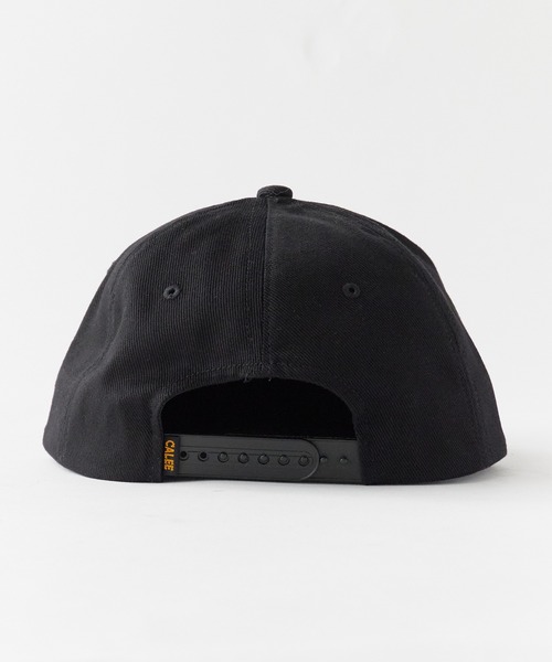 CALEE(キャリー)の「CALEE/キャリー WAPPEN CAP フラットバイザー ツイルコットン キャップ 2026年 夏 夏服(キャップ・メンズ・ブラック/ネイビー・FREE)」の17枚目の写真