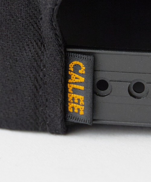 CALEE(キャリー)の「CALEE/キャリー WAPPEN CAP フラットバイザー ツイルコットン キャップ 2026年 夏 夏服(キャップ・メンズ・ブラック/ネイビー・FREE)」の19枚目の写真