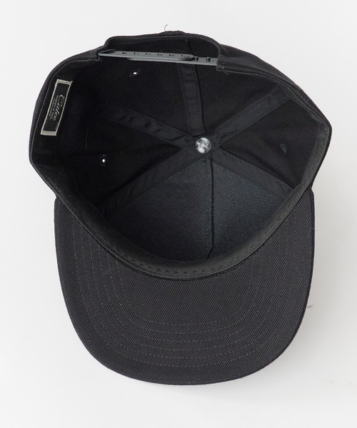 CALEE(キャリー)の「CALEE/キャリー WAPPEN CAP フラットバイザー ツイルコットン キャップ 2026年 夏 夏服(キャップ・メンズ・ブラック/ネイビー・FREE)」の20枚目の写真