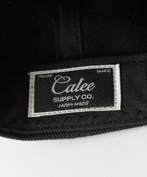 CALEE(キャリー)の「CALEE/キャリー WAPPEN CAP フラットバイザー ツイルコットン キャップ 2026年 夏 夏服(キャップ・メンズ・ブラック/ネイビー・FREE)」の22枚目の写真