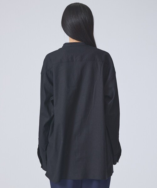 FORTUNA HOMME(フォルトゥナオム)の「【FORTUNA /フォルトゥナ】DoubleLinenShirt/ダブルリネンシャツ/ユニセックス/【WEB限定】(シャツ/ブラウス・メンズ・ホワイト/ブラック・L/M)」の16枚目の写真