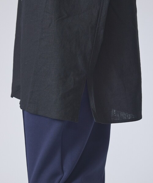 FORTUNA HOMME(フォルトゥナオム)の「【FORTUNA /フォルトゥナ】DoubleLinenShirt/ダブルリネンシャツ/ユニセックス/【WEB限定】(シャツ/ブラウス・メンズ・ホワイト/ブラック・L/M)」の17枚目の写真
