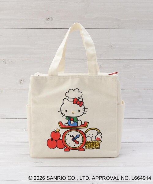 one'sterrace（ワンズテラス）の「【ワンズテラス限定】ハローキティ 保冷保温バッグ（その他雑貨・レディース・レッド系9・99）」の4枚目の写真
