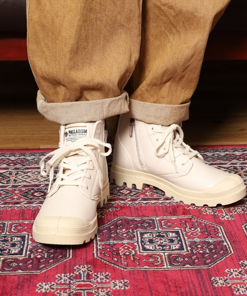 PALLADIUM（パラディウム）の「PAMPA HI RE-VEGN LTH パンパ ハイ リビーガン ブーツ（ブーツ・メンズ・ブラック/ホワイト・23.5cm/24cm/24.5cm/25cm/25.5cm/26.5cm/27cm/27.5cm/28cm/29cm/22.5cm）」の17枚目の写真